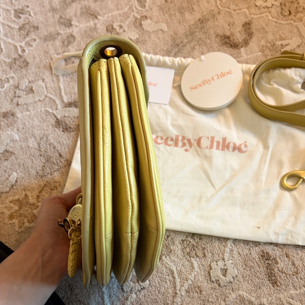 See By Chloe Yellow Hana Crossbody Bag - Picture 4 of 4